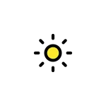 Dim Button SVG Icon